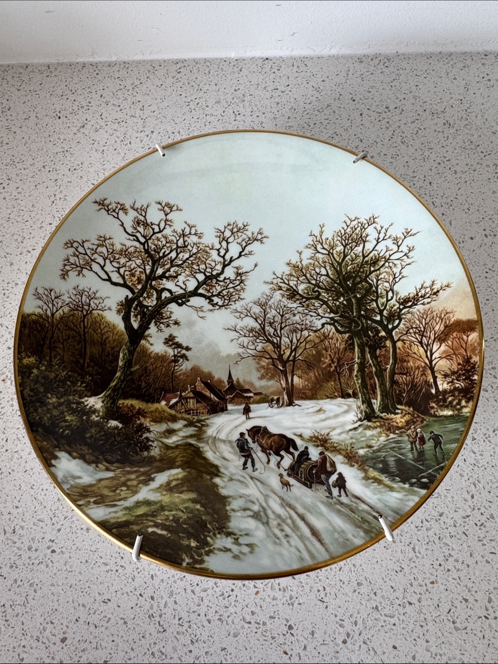 Vintage Coalport “Home For Christmas” collectors plate - Made in England 🏴󠁧󠁢󠁥󠁮󠁧󠁿